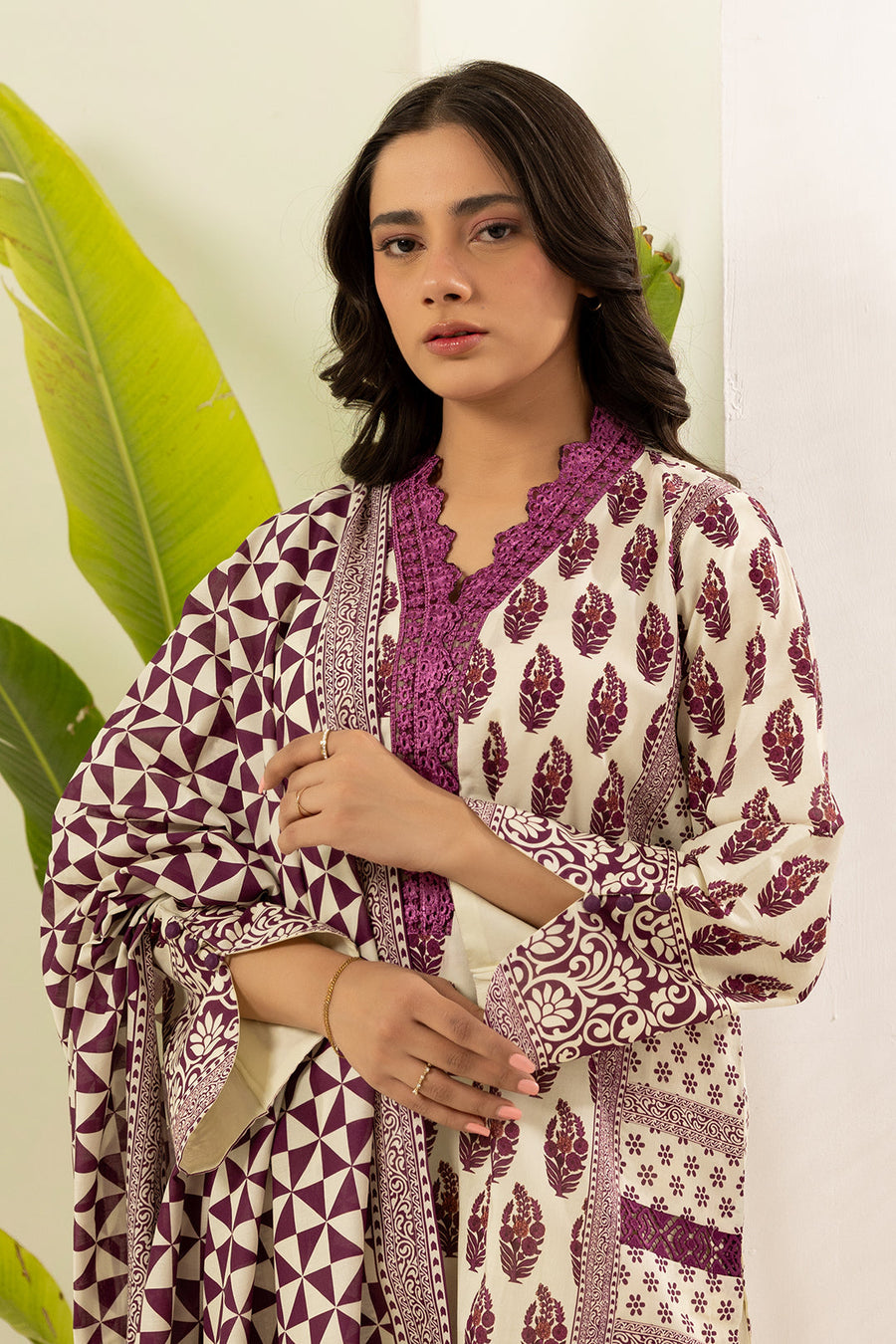 Zellbury Summer Printed Lawn Unstitched 3Pc Suit WUS26X30487