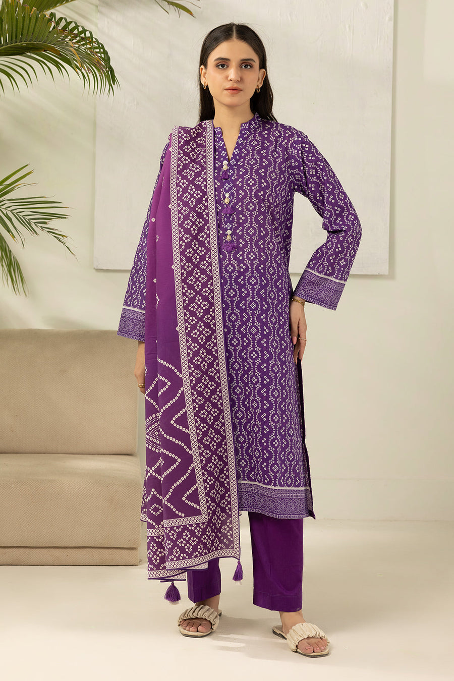 Zellbury Summer Printed Lawn Unstitched 3Pc Suit WUS26X30488