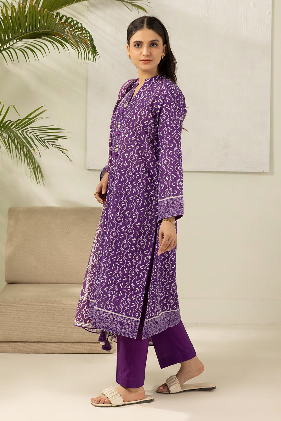 Zellbury Summer Printed Lawn Unstitched 3Pc Suit WUS26X30488