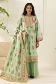 Zellbury Summer Printed Lawn Unstitched 3Pc Suit WUS26X30490