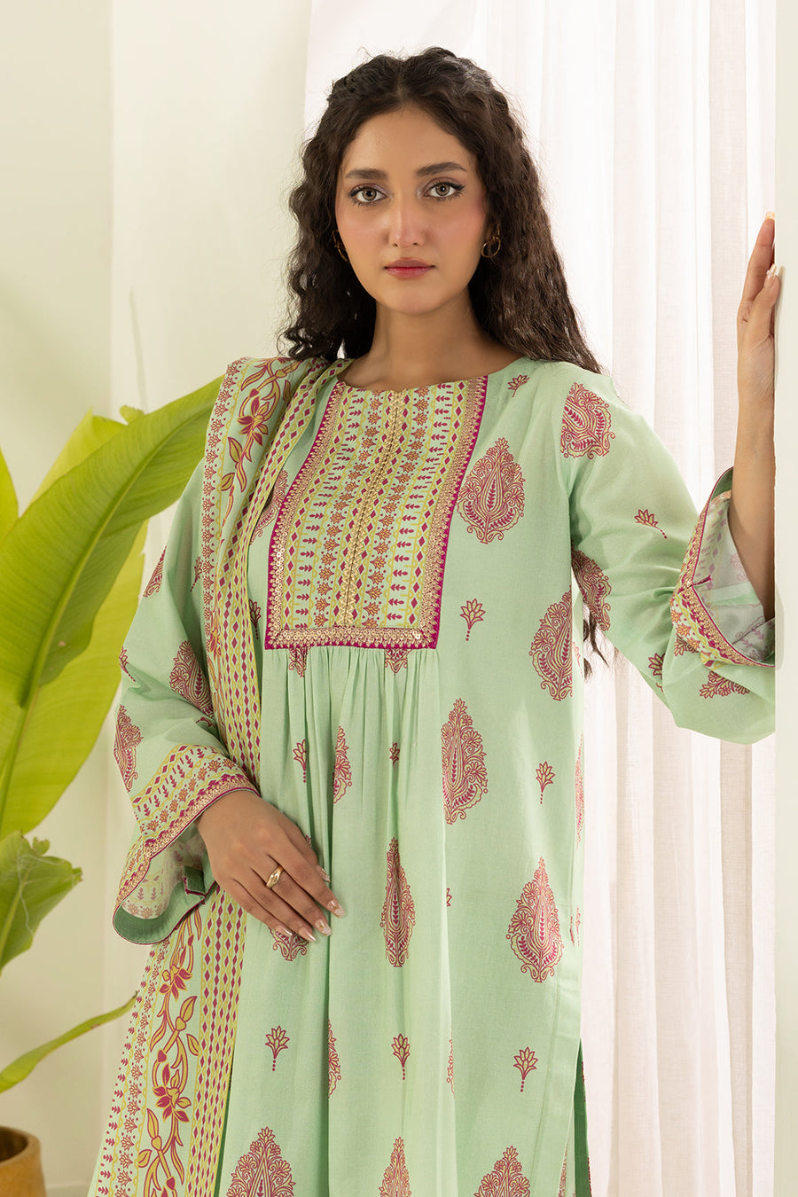 Zellbury Summer Printed Lawn Unstitched 3Pc Suit WUS26X30490