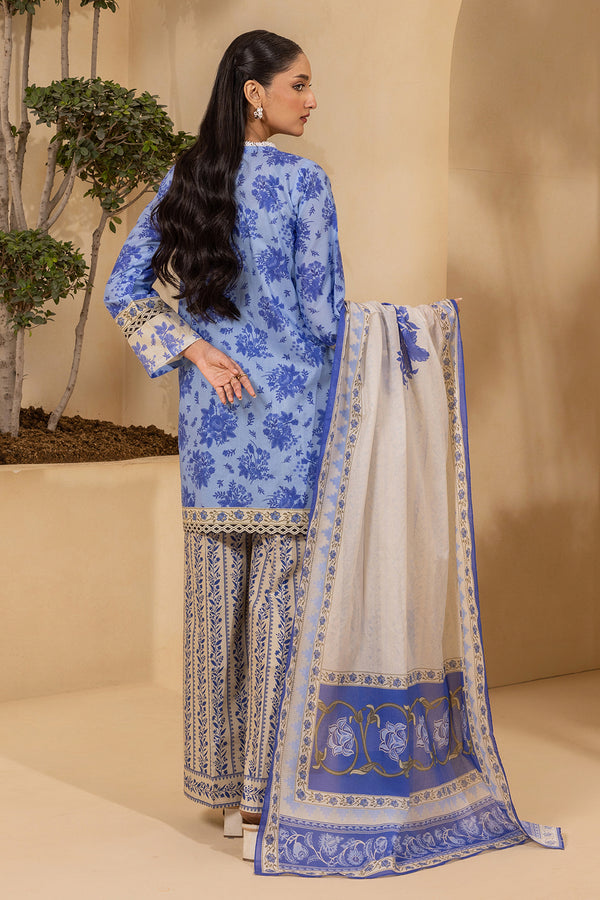 Zellbury Summer Printed Lawn Unstitched 3Pc Suit WUS26X30492