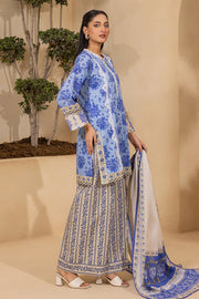 Zellbury Summer Printed Lawn Unstitched 3Pc Suit WUS26X30492