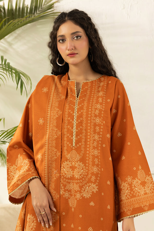 Zellbury Summer Printed Lawn Unstitched 3Pc Suit WUS26X30497