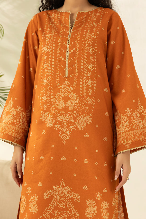 Zellbury Summer Printed Lawn Unstitched 3Pc Suit WUS26X30497