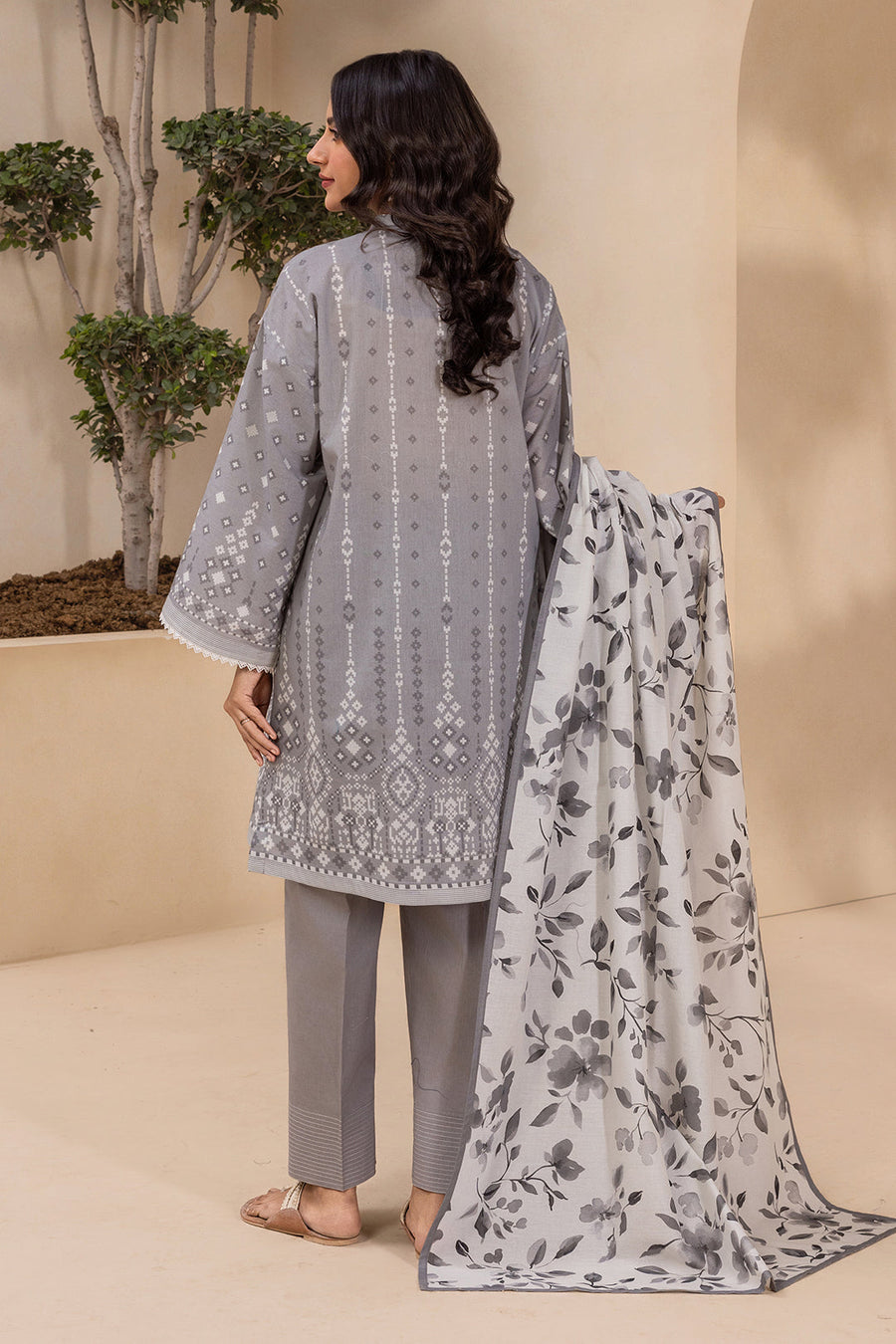Zellbury Summer Printed Lawn Unstitched 3Pc Suit WUS26X30500