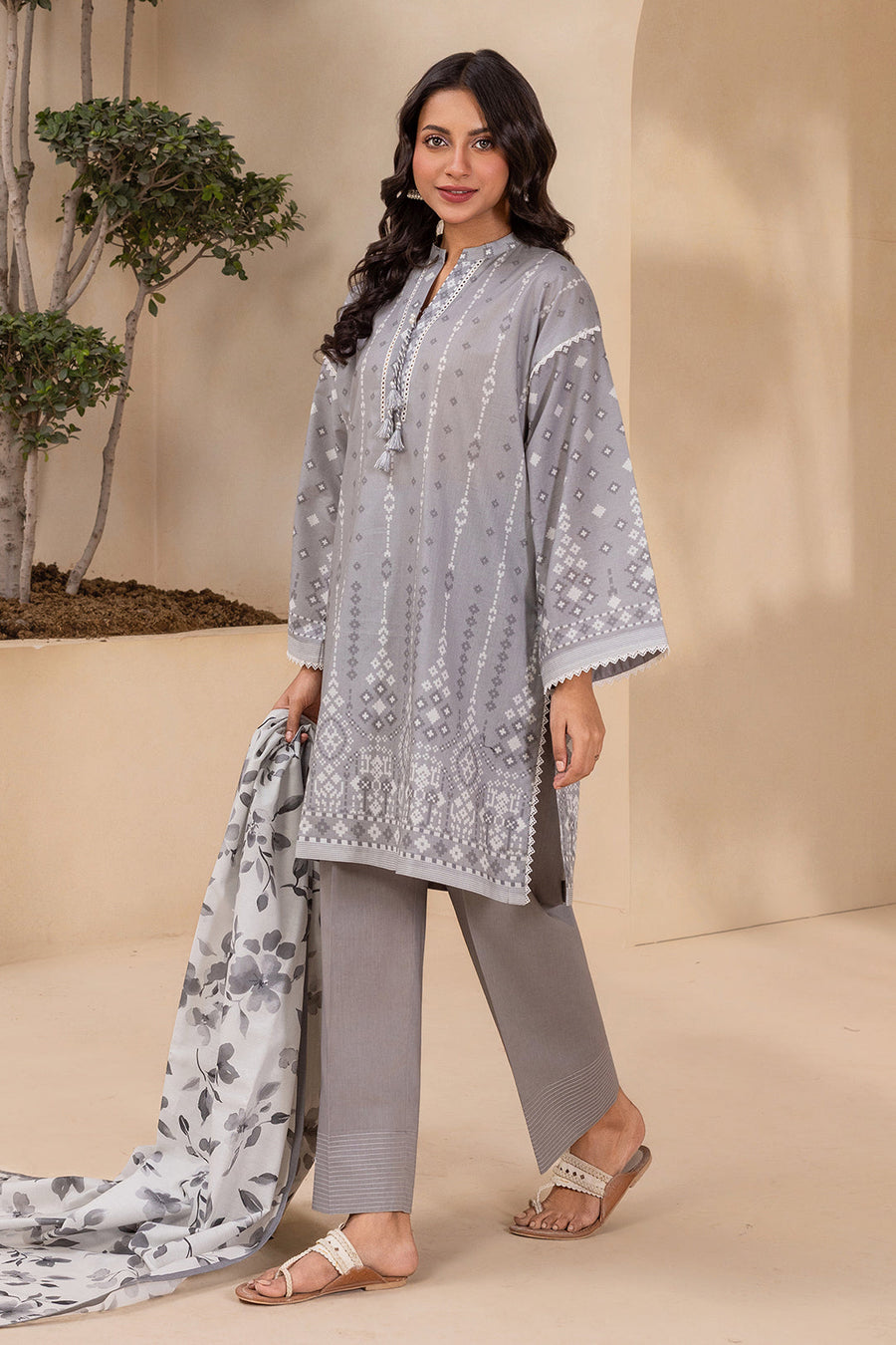 Zellbury Summer Printed Lawn Unstitched 3Pc Suit WUS26X30500