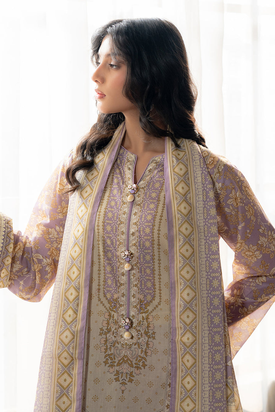 Zellbury Summer Printed Lawn Unstitched 3Pc Suit WUS26X30535