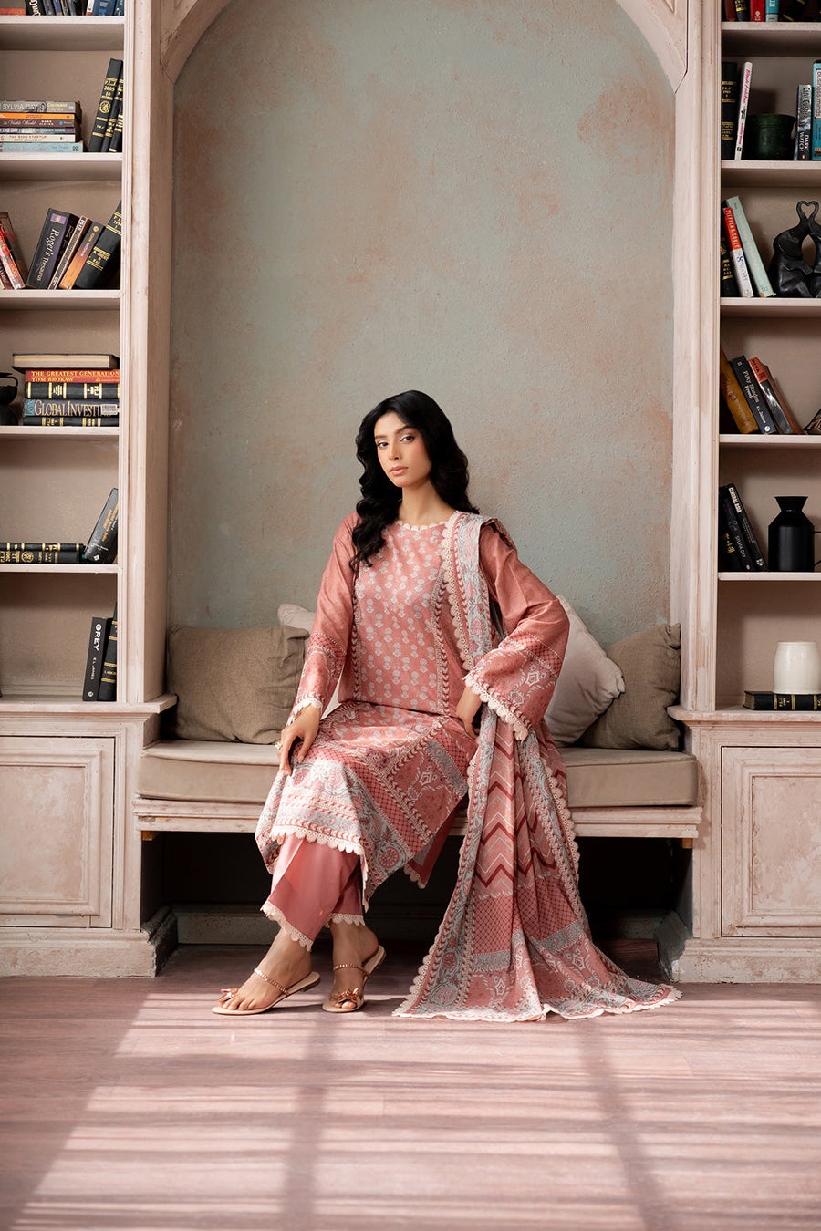 Zellbury Summer Printed Lawn Unstitched 3Pc Suit WUS26X30537