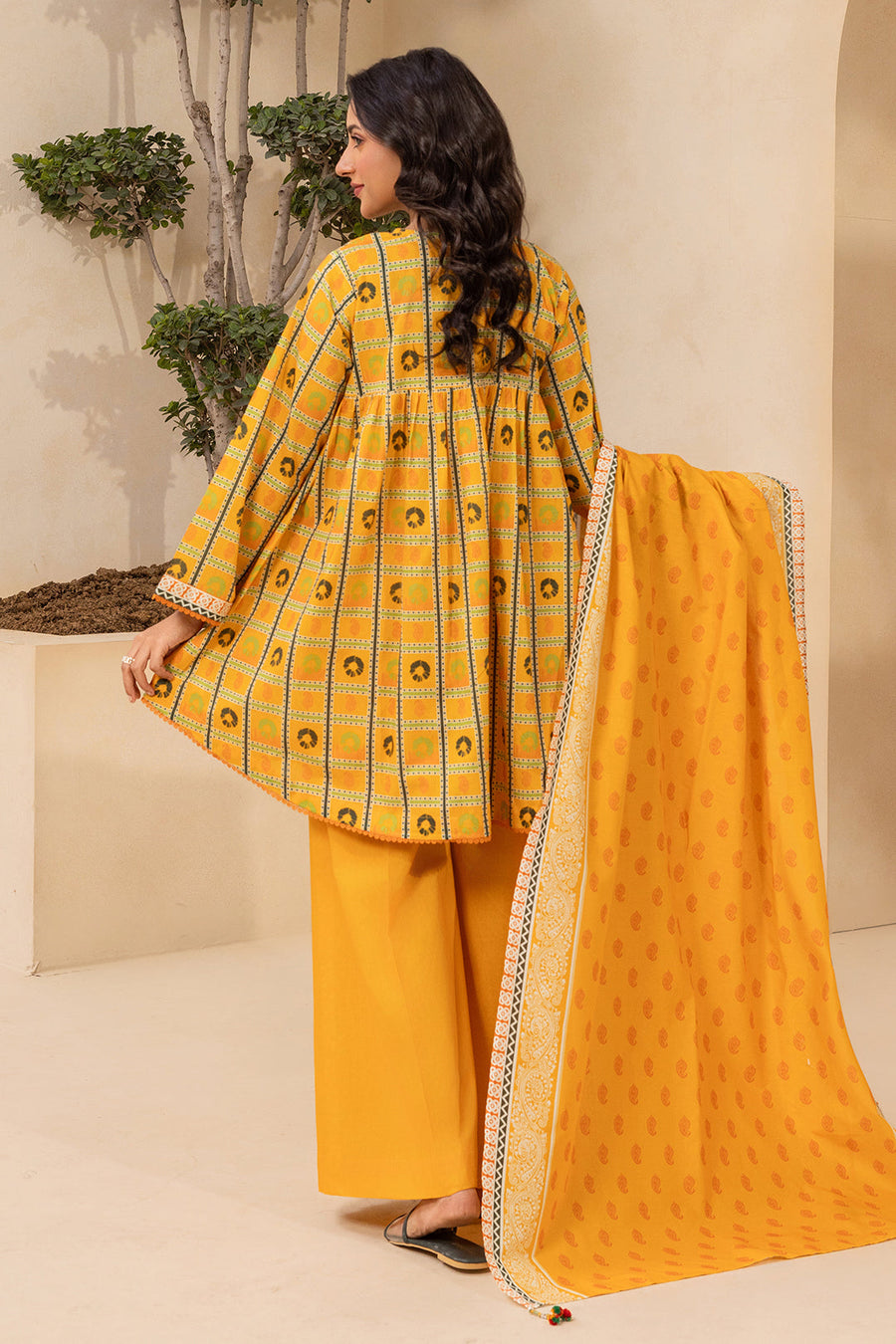 Zellbury Summer Printed Lawn Unstitched 3Pc Suit WUS26X30540
