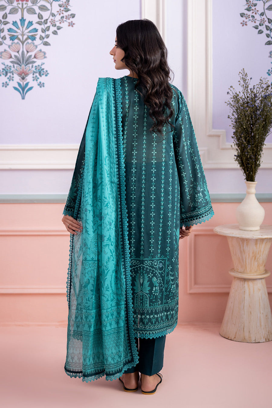 Zellbury Summer Printed Lawn Unstitched 3Pc Suit WUS26X30541