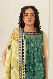 Zellbury Summer Printed Lawn Unstitched 3Pc Suit WUS26X30542