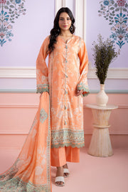Zellbury Summer Printed Lawn Unstitched 3Pc Suit WUS26X30543