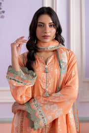 Zellbury Summer Printed Lawn Unstitched 3Pc Suit WUS26X30543