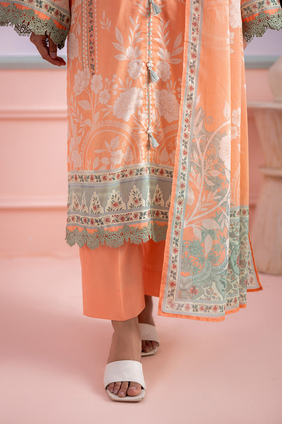 Zellbury Summer Printed Lawn Unstitched 3Pc Suit WUS26X30543