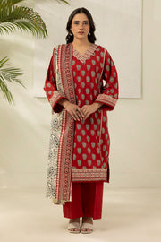 Zellbury Summer Printed Lawn Unstitched 3Pc Suit WUS26X30544
