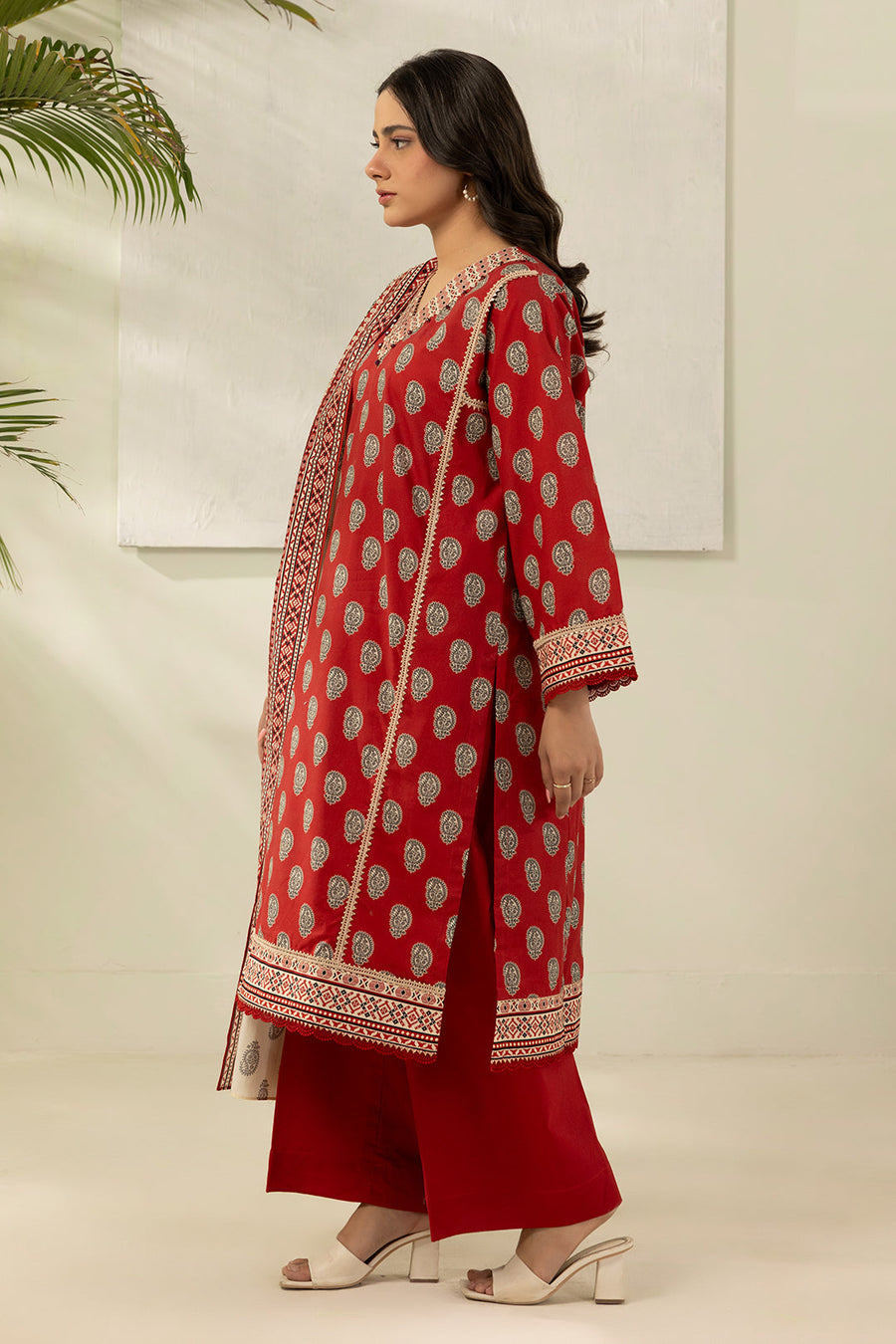 Zellbury Summer Printed Lawn Unstitched 3Pc Suit WUS26X30544