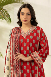 Zellbury Summer Printed Lawn Unstitched 3Pc Suit WUS26X30544