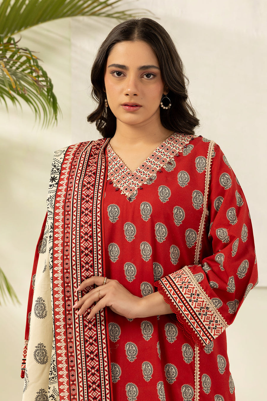 Zellbury Summer Printed Lawn Unstitched 3Pc Suit WUS26X30544