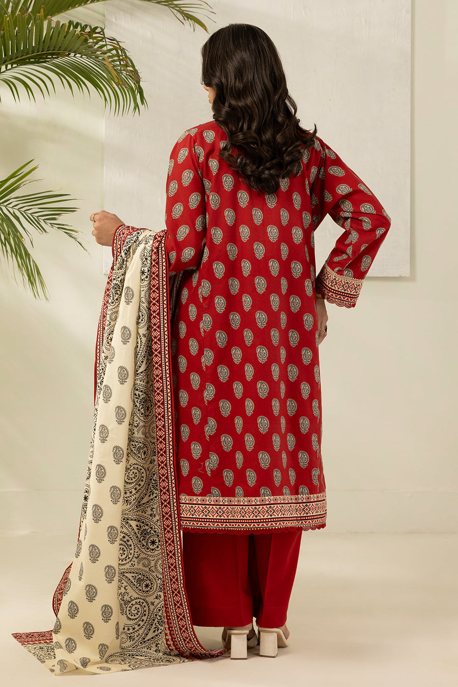 Zellbury Summer Printed Lawn Unstitched 3Pc Suit WUS26X30544