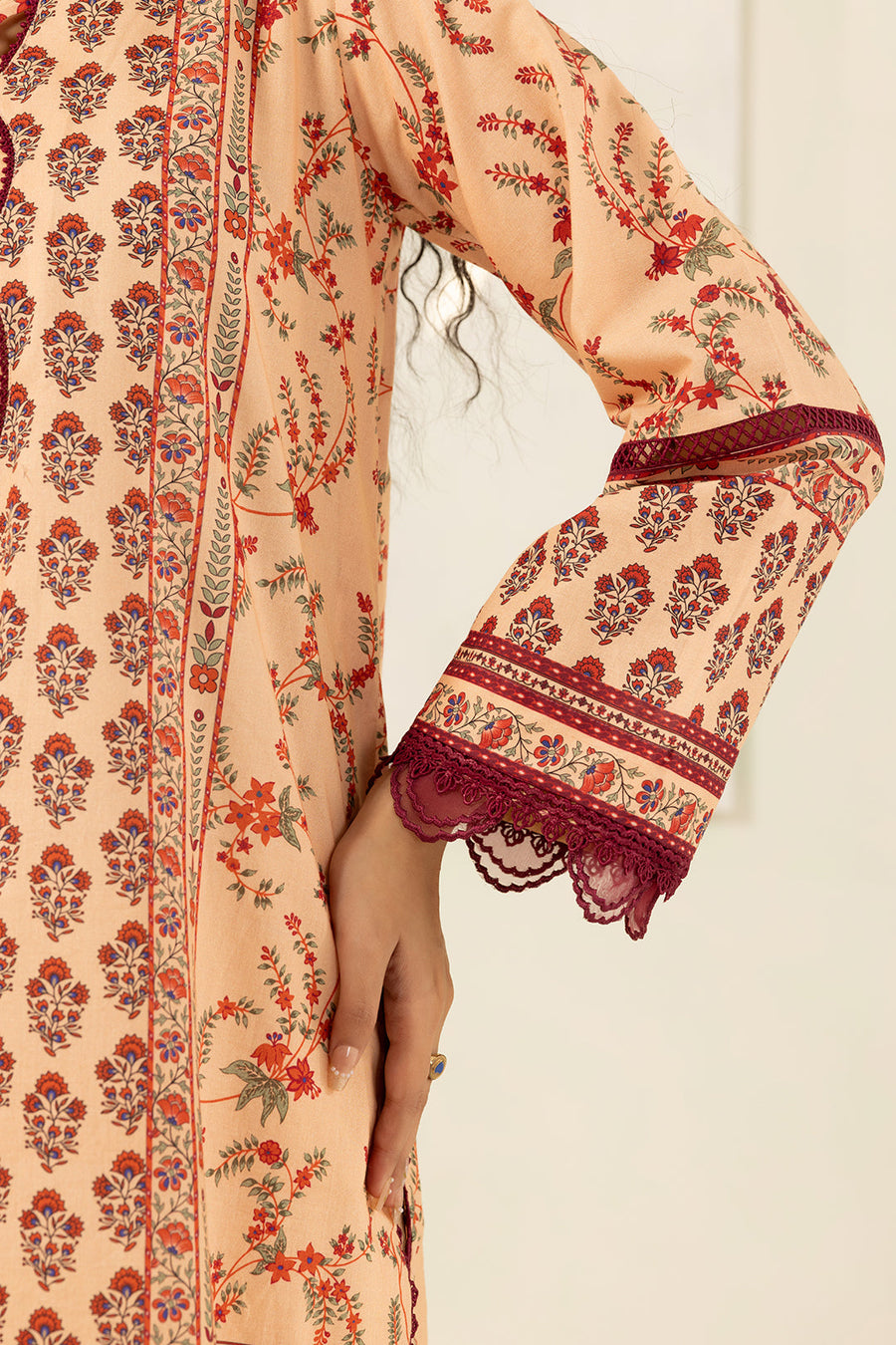 Zellbury Summer Printed Lawn Unstitched 3Pc Suit WUS26X30548