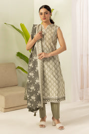 Zellbury Summer Printed Lawn Unstitched 3Pc Suit WUS26X30549