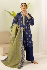 Zellbury Summer Printed Lawn Unstitched 3Pc Suit WUS26X30550
