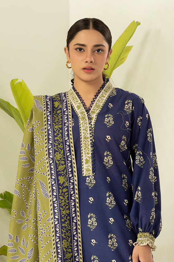 Zellbury Summer Printed Lawn Unstitched 3Pc Suit WUS26X30550