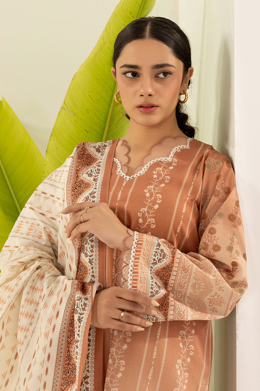 Zellbury Summer Printed Lawn Unstitched 3Pc Suit WUS26X30551