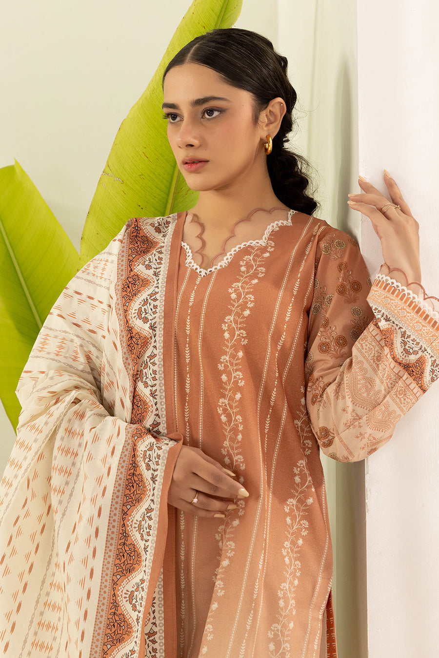 Zellbury Summer Printed Lawn Unstitched 3Pc Suit WUS26X30551