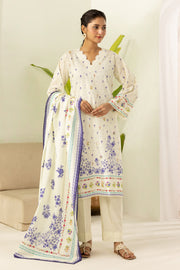 Zellbury Summer Printed Lawn Unstitched 3Pc Suit WUS26X30552