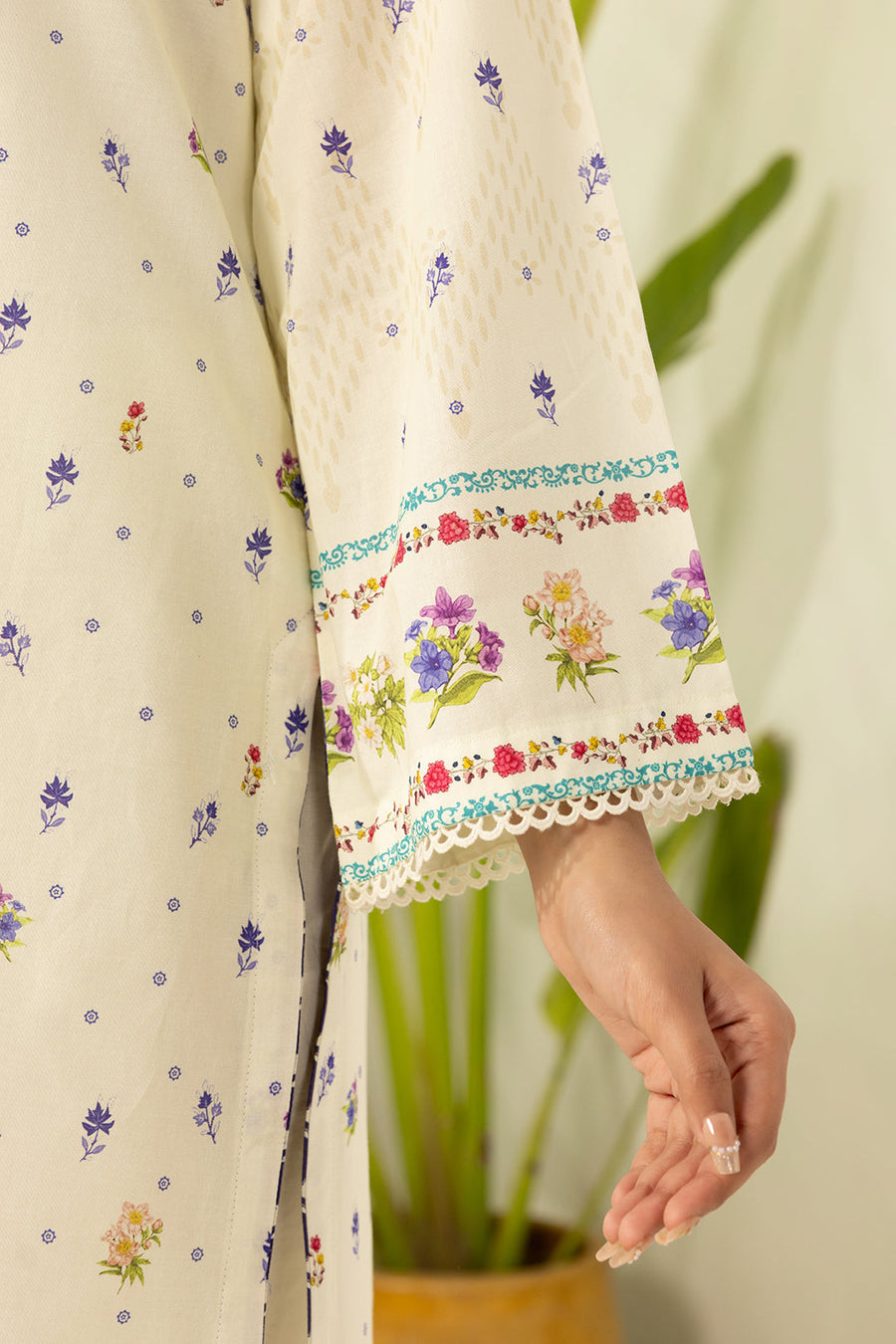 Zellbury Summer Printed Lawn Unstitched 3Pc Suit WUS26X30552