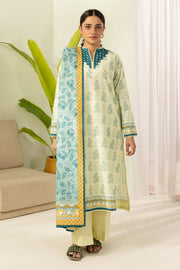 Zellbury Summer Printed Lawn Unstitched 3Pc Suit WUS26X30553
