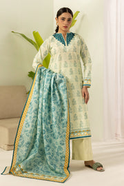 Zellbury Summer Printed Lawn Unstitched 3Pc Suit WUS26X30553