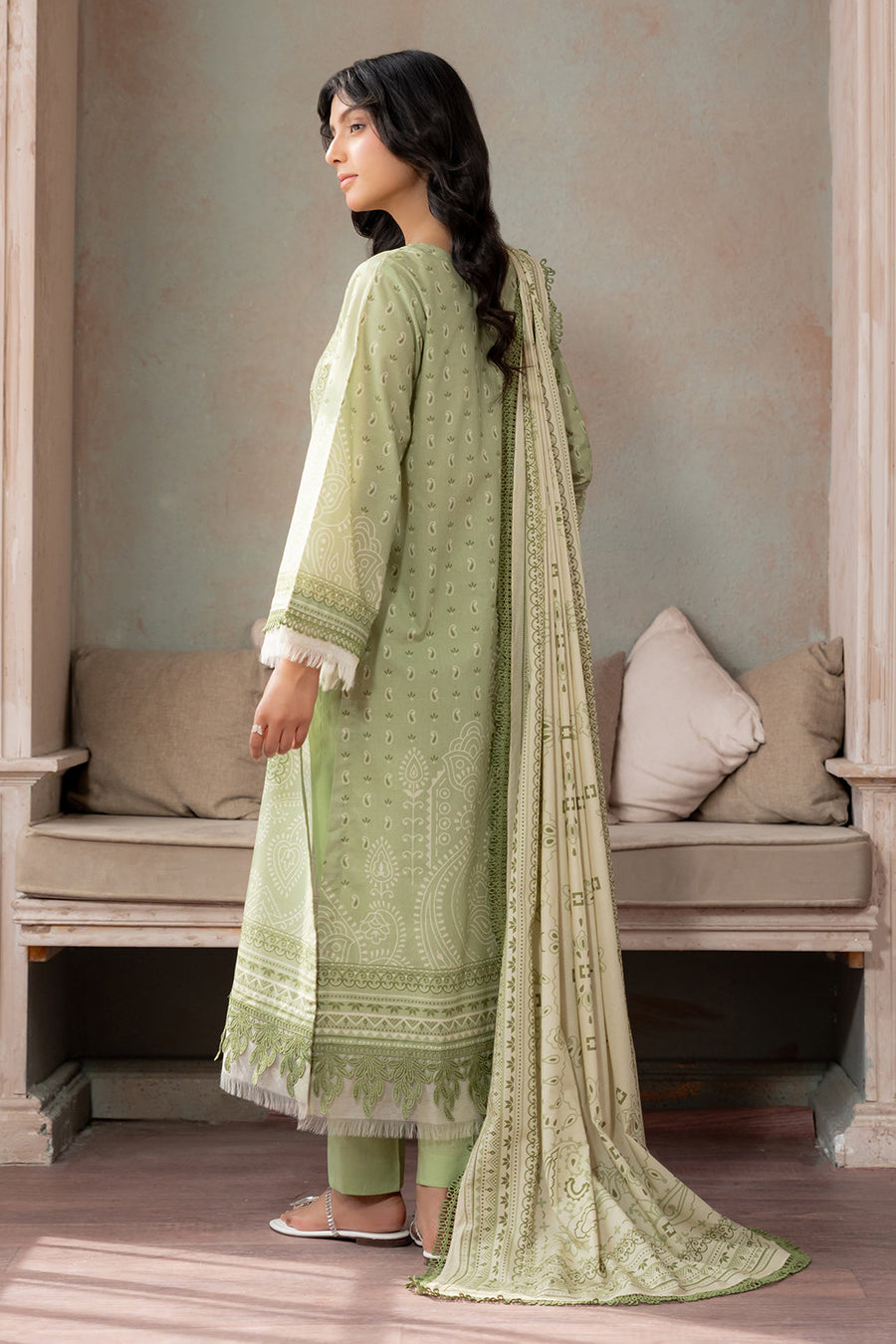 Zellbury Summer Printed Lawn Unstitched 3Pc Suit WUS26X30555