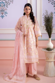Zellbury Summer Printed Lawn Unstitched 3Pc Suit WUS26X30556