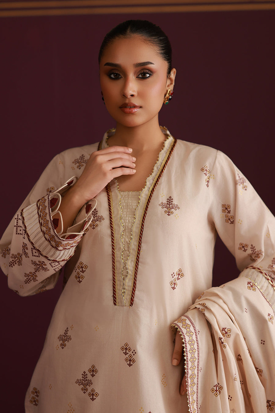 Zellbury Summer Printed Lawn Unstitched 3Pc Suit WUS26X30562