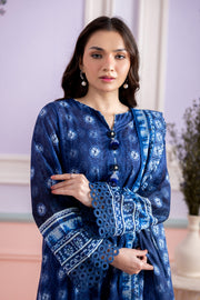 Zellbury Summer Printed Lawn Unstitched 3Pc Suit WUS26X30565