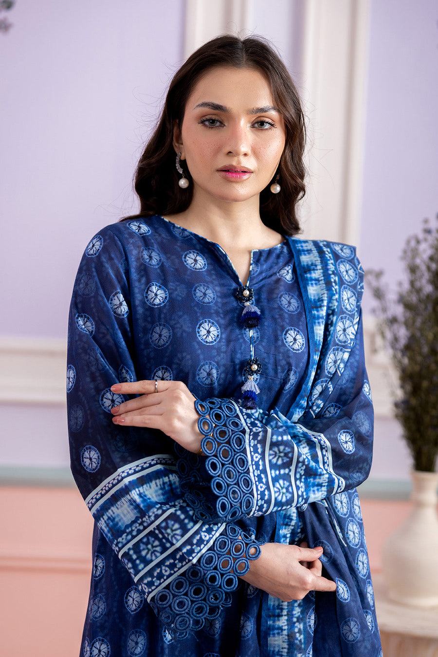 Zellbury Summer Printed Lawn Unstitched 3Pc Suit WUS26X30565