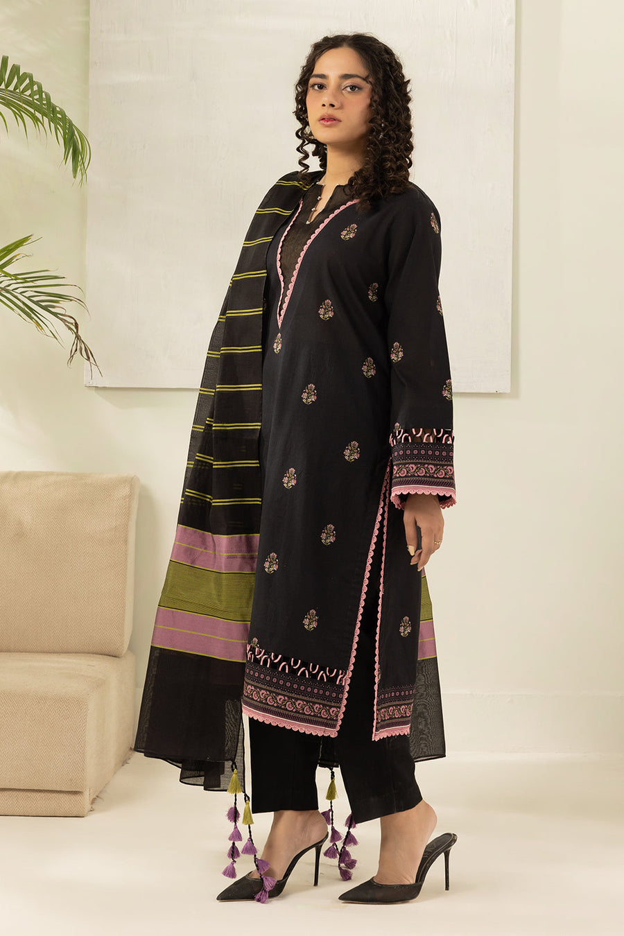 Zellbury Summer Printed Lawn Unstitched 3Pc Suit WUS26X30566