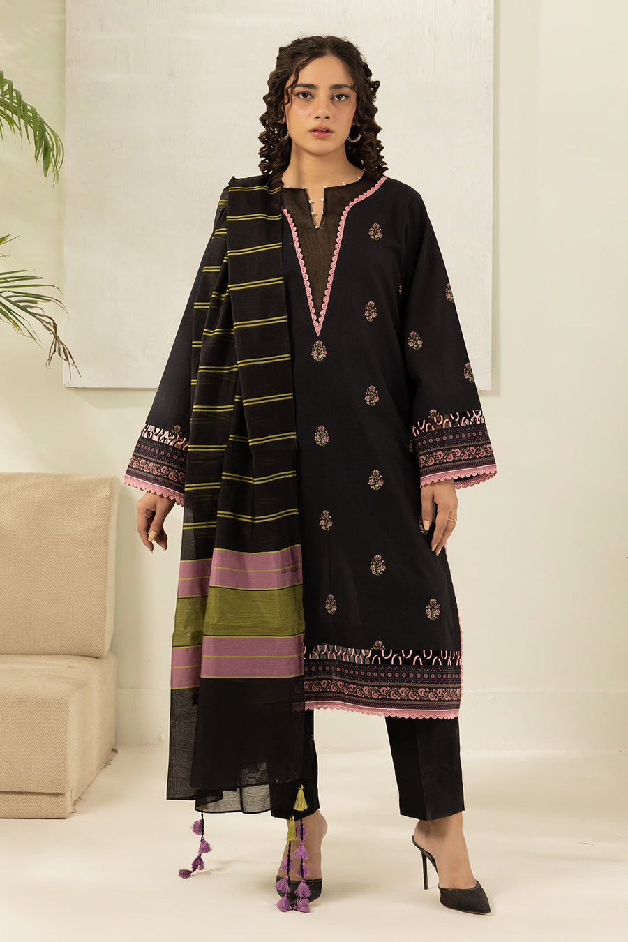 Zellbury Summer Printed Lawn Unstitched 3Pc Suit WUS26X30566