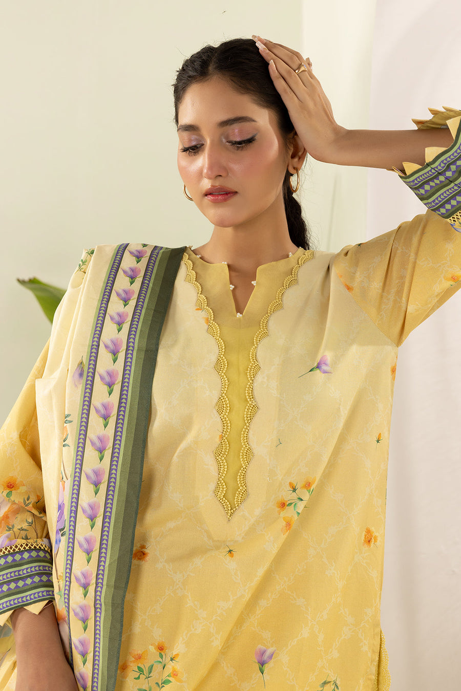 Zellbury Summer Printed Lawn Unstitched 3Pc Suit WUS26X30606