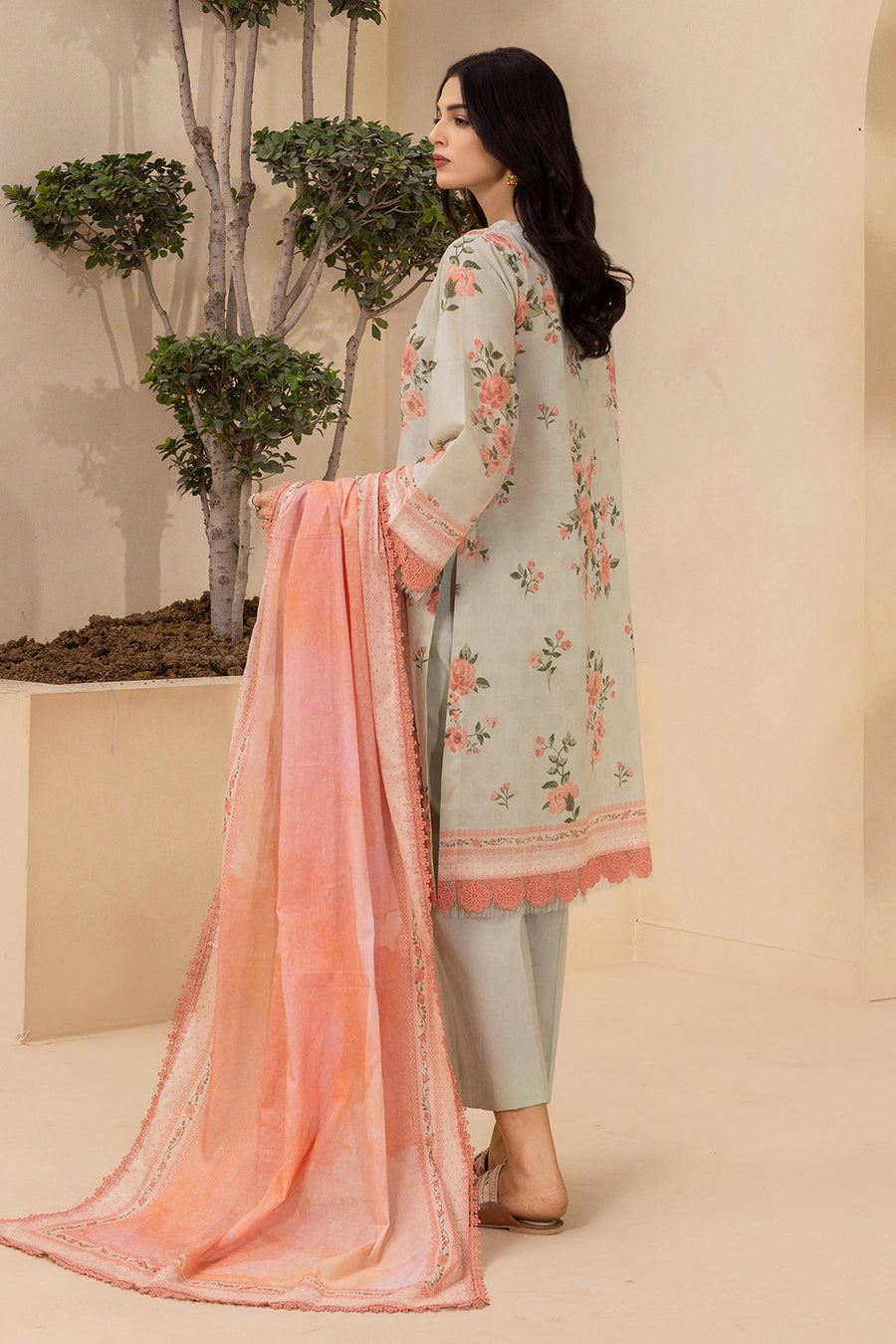 Zellbury Summer Printed Lawn Unstitched 3Pc Suit WUS26X30609