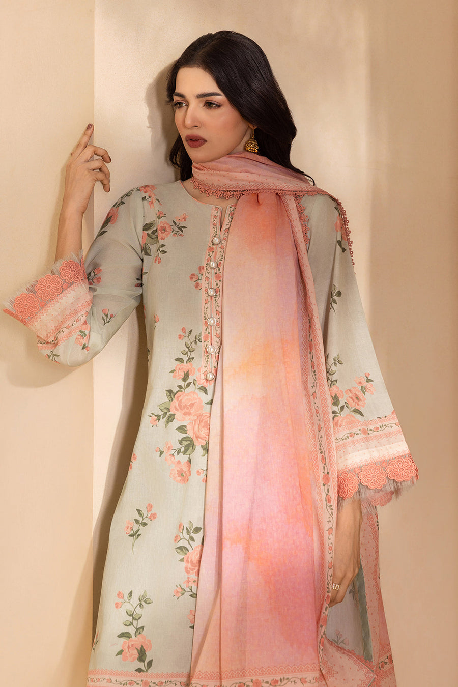 Zellbury Summer Printed Lawn Unstitched 3Pc Suit WUS26X30609