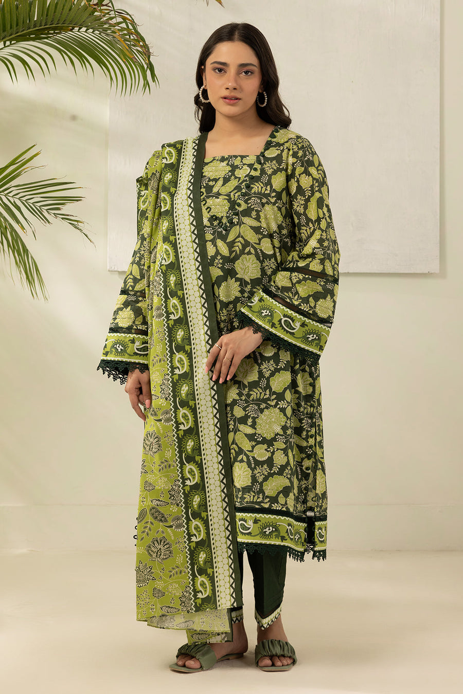 Zellbury Summer Printed Lawn Unstitched 3Pc Suit WUS26X30612