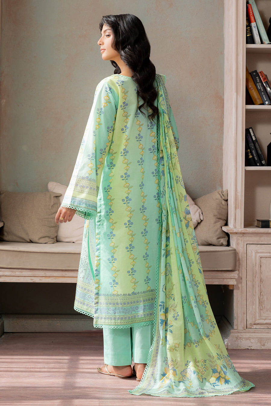 Zellbury Summer Printed Lawn Unstitched 3Pc Suit WUS26X30613