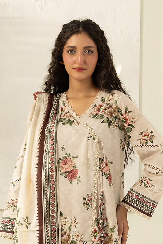 Zellbury Summer Printed Lawn Unstitched 3Pc Suit WUS26X30618