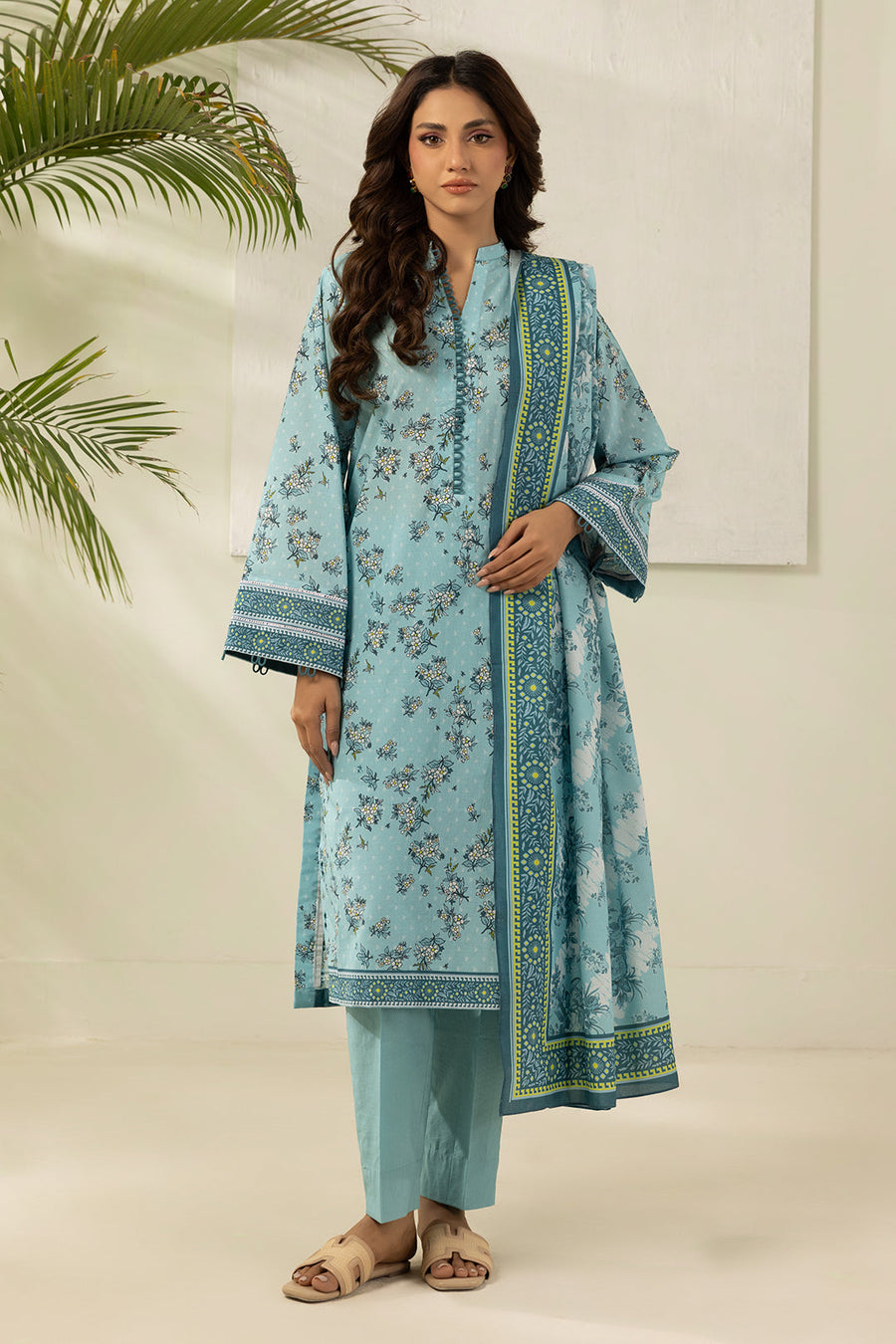 Zellbury Summer Printed Lawn Unstitched 3Pc Suit WUS26X30622