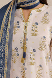 Zellbury Summer Printed Lawn Unstitched 3Pc Suit WUS26X30625