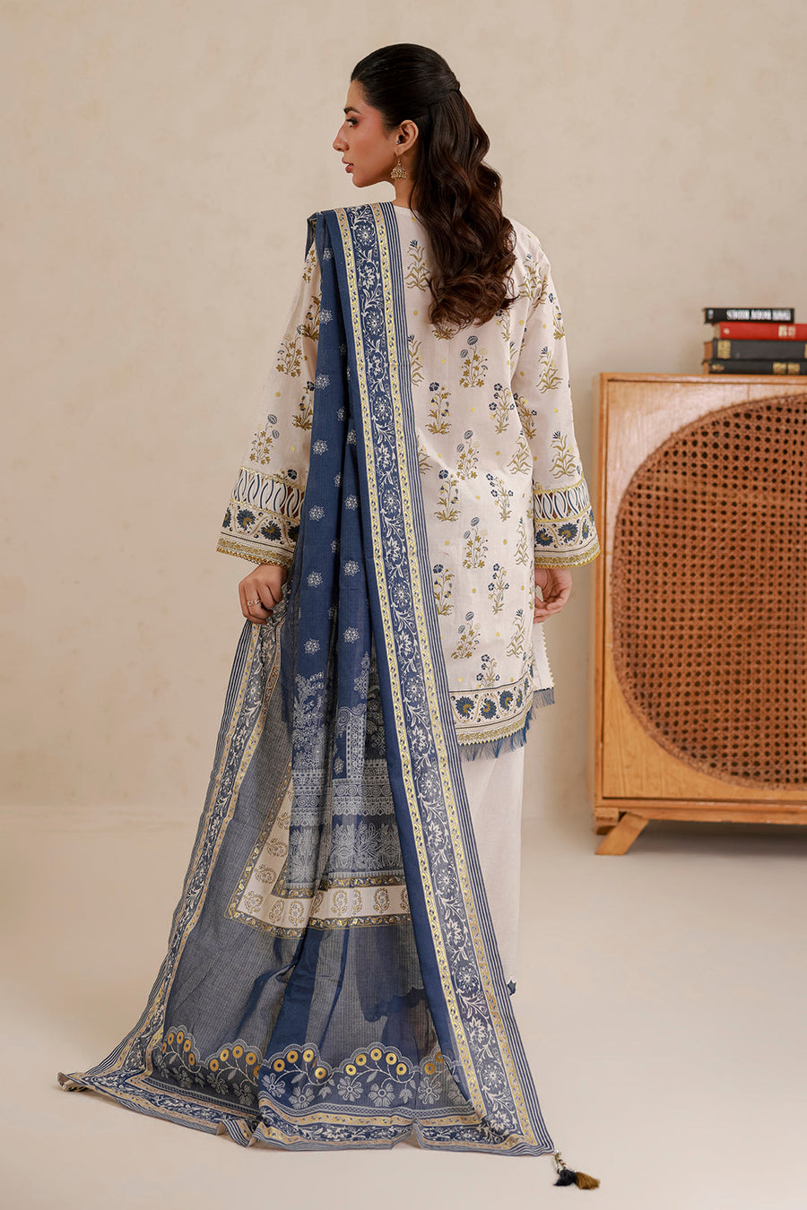 Zellbury Summer Printed Lawn Unstitched 3Pc Suit WUS26X30625